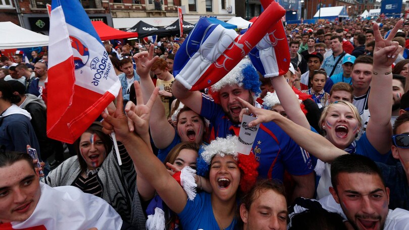 Euro 2016: tifosi Italia e Belgio a Lione, nessuna tensione