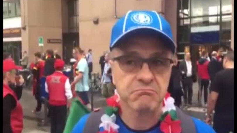 Italia, un tifoso: "Non facciamoci illusioni..."