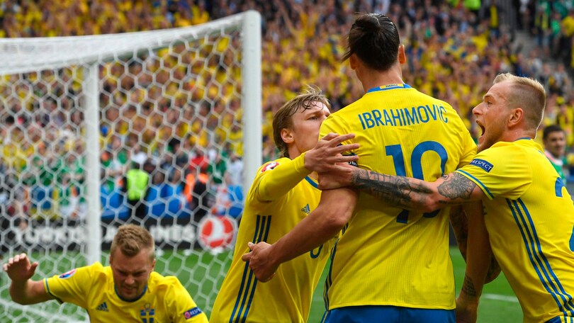 Euro 2016, Irlanda-Svezia 1-1: Ibrahimovic salva Hamren