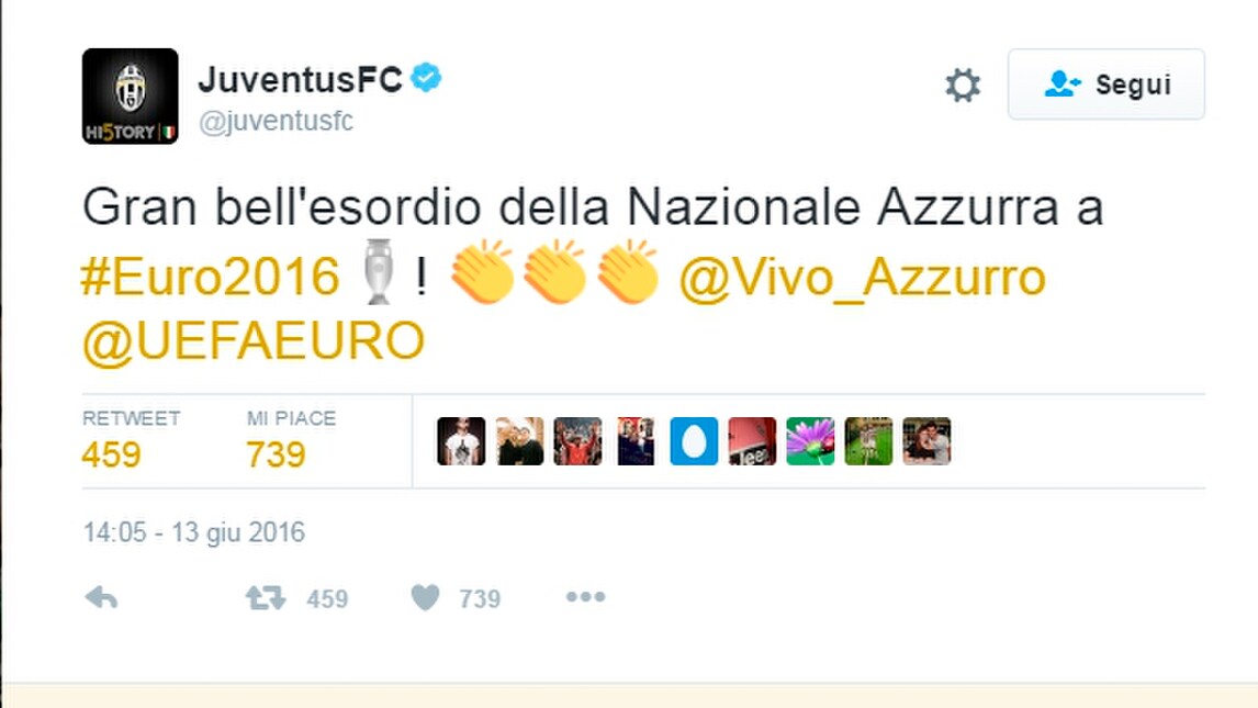 Euro 2016, Italia che passione, ecco i complimenti agli Azzurri!
