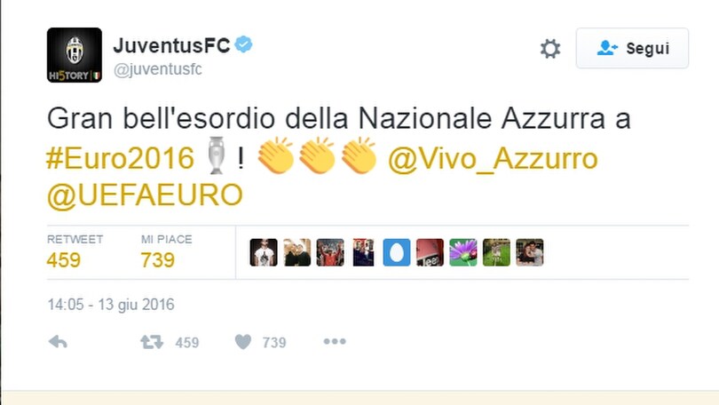 Euro 2016, Italia che passione, ecco i complimenti agli Azzurri!