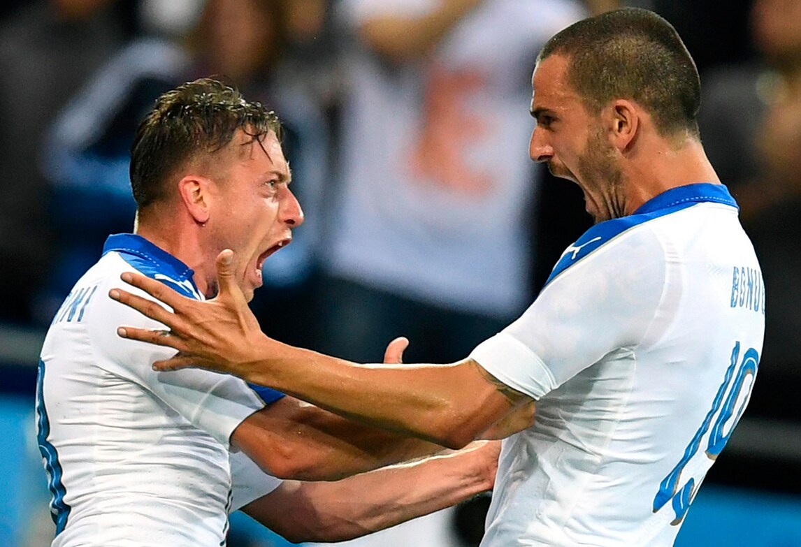 Euro 2016, le pagelle dell'Italia: Bonucci dall'assist al muro
