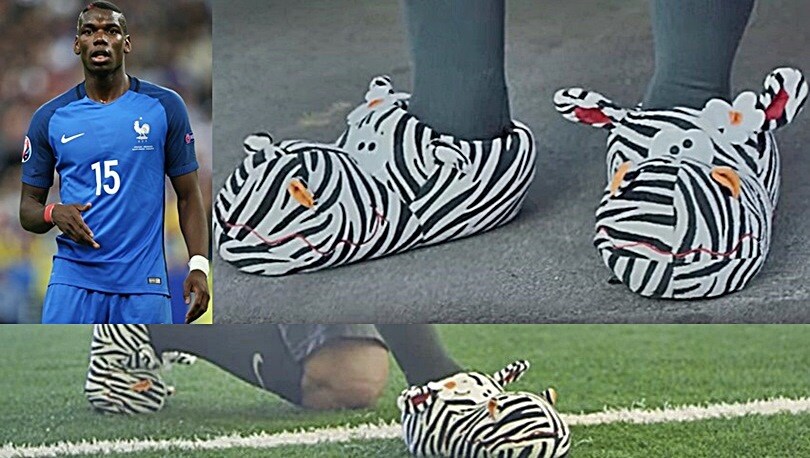 Pogba in ciabatte, quando Pirlo le portava davvero...