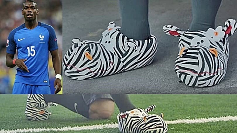 Pogba in ciabatte, quando Pirlo le portava davvero...