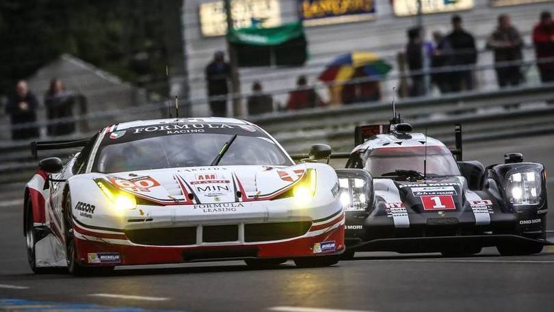 Brillano Porsche e Corvette, la pattuglia Ferrari ci crede