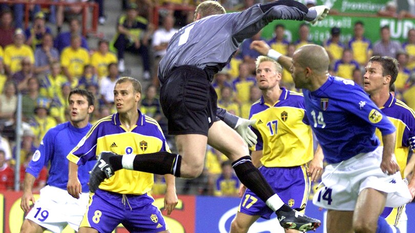 A Euro 2000 l'Italia stende la Svezia