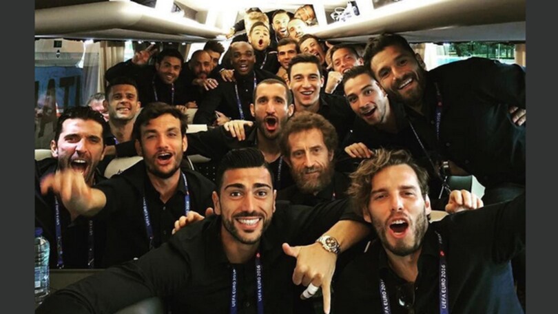 Italia, scatta il selfie qualificazione: «Andiamo agli ottavi di finale!»