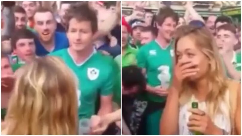 Serenata alla ragazza francese, il lato romantico dei tifosi irlandesi