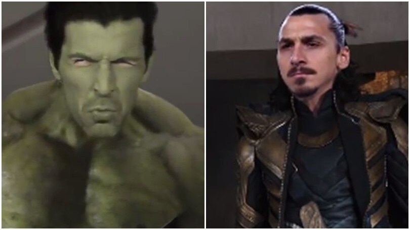 Ecco cosa succede quando "Hulk" Buffon incontra Ibrahimovic