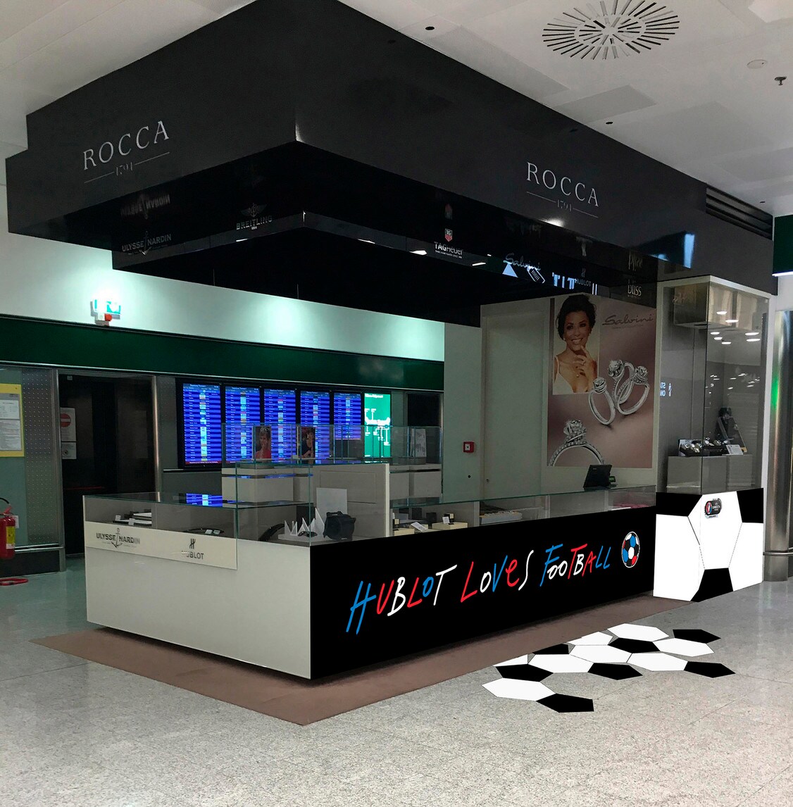 Da Rocca 1794 a Milano Malpensa si respira aria di Europei con Hublot