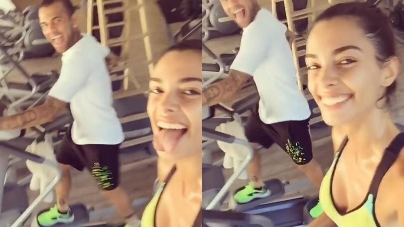 Dani Alves e Joana, altro video "folle"