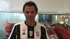 Juventus, Capirossi indossa l'ex maglia di Morata