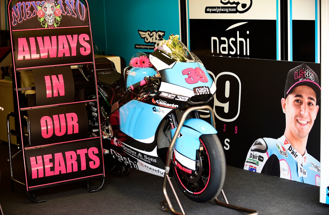 Moto2, il team SAG: «Finiremo il Mondiale per onorare Salom»