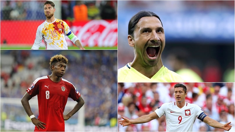 La Flop 11 di Euro 2016: ci sono anche Lewandowski e Ibrahimovic, chi l'avrebbe mai detto