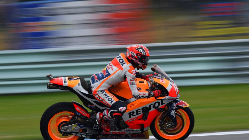 MotoGp Assen, Marquez: «Dopo la caduta il quarto posto va bene»