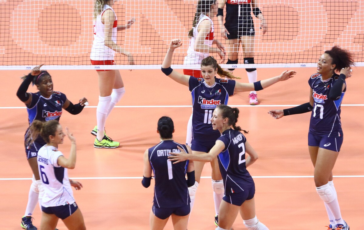 Riscatto delle azzurre che superano la Turchia 3-1