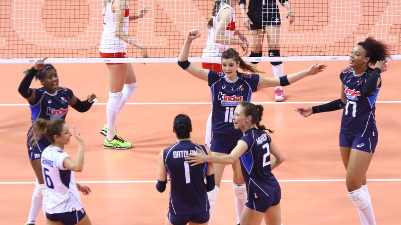 Riscatto delle azzurre che superano la Turchia 3-1