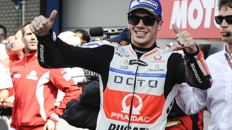 MotoGp Assen, Redding: «Gara pazzesca, bello il podio»