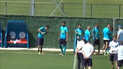Euro 2016, l'allenamento degli azzurri