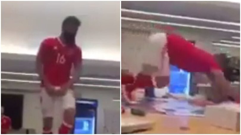 Nello spogliatoio del Galles fanno festa così
