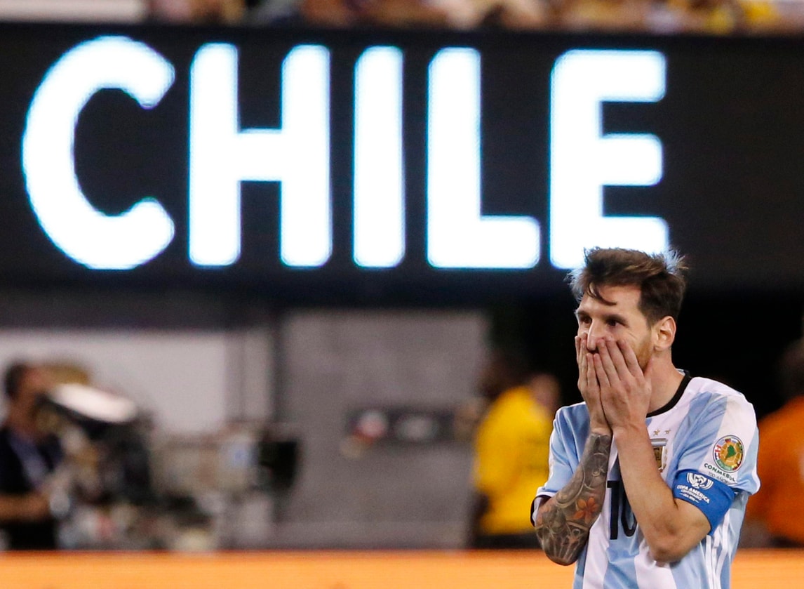 Coppa America, Argentina: errori Messi e Biglia, è festa Cile