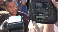 Juventus: i tifosi accolgono Dani Alves