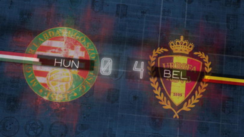 Belgio-Ungheria, tutto facile per la squadra di Wilmots