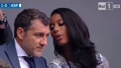 Italia-Spagna, un bomber in tribuna: c'è Vieri con Jazzma