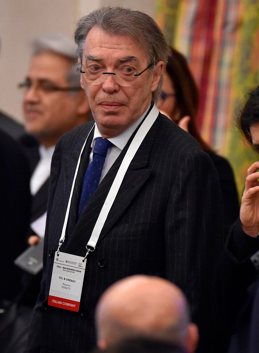 Italia, Massimo Moratti: «Inter, prendi Payet! Conte come Mourinho»