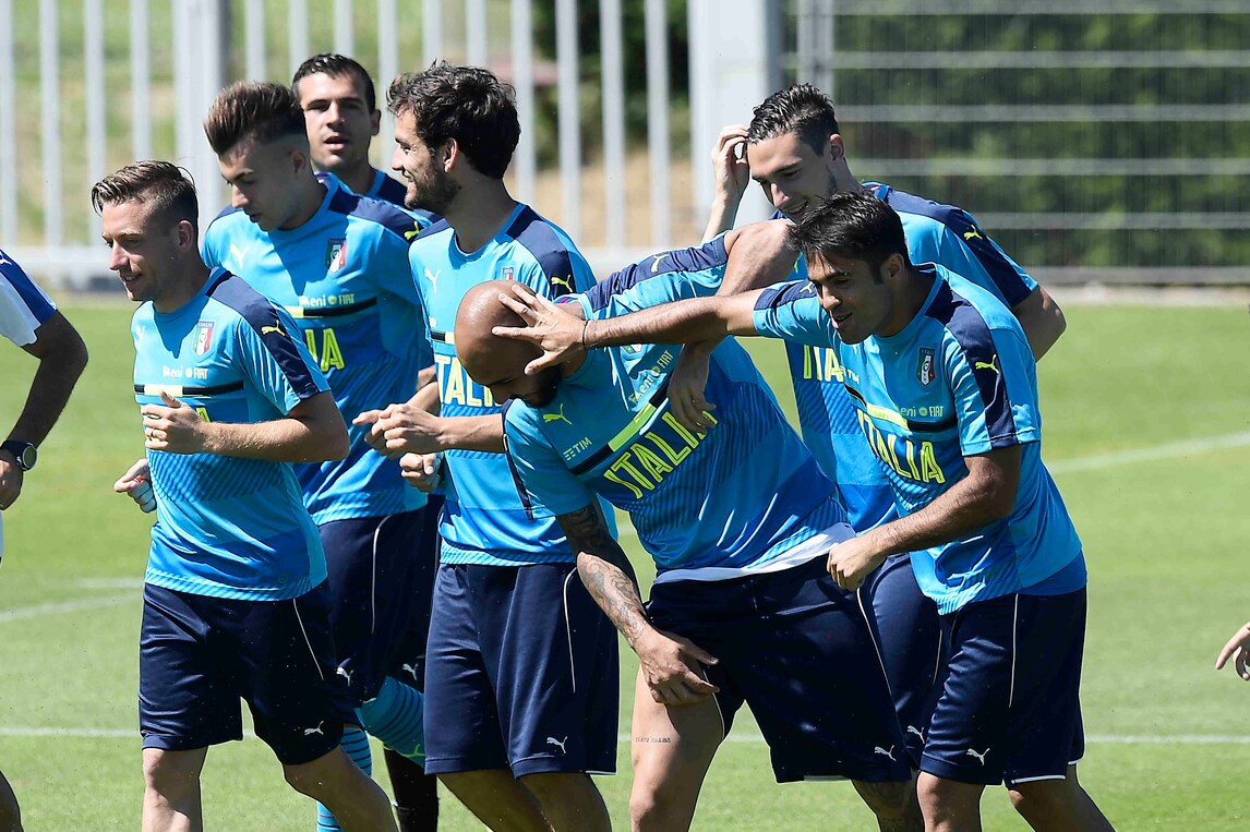 Italia, niente festa per gli azzurri: al lavoro senza De Rossi e Candreva