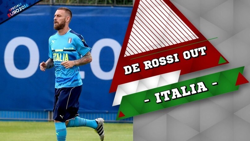 Italia, De Rossi verso il forfait con la Germania