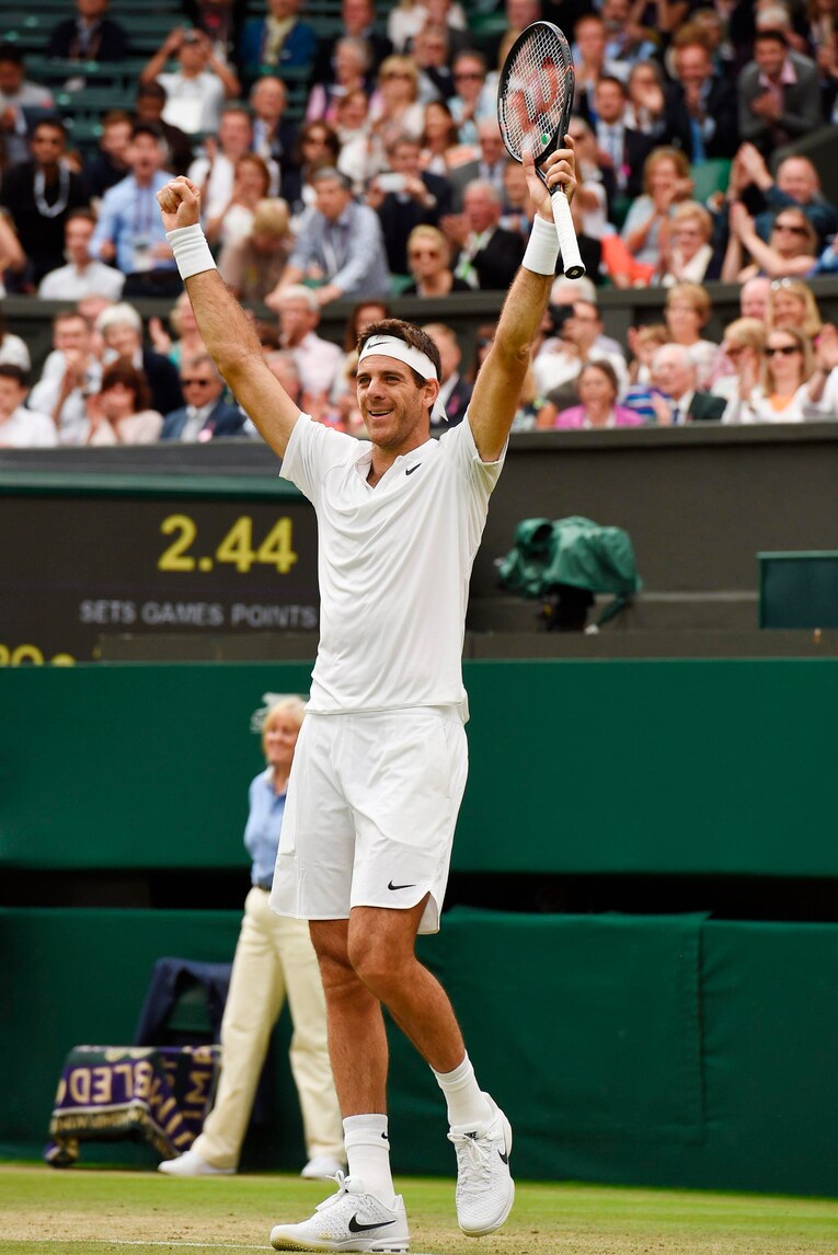 Tennis, sorpresa a Wimbledon: Del Potro elimina Wawrinka