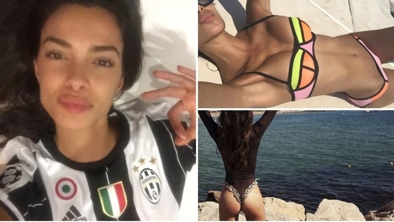 Lady Alves scatenata: selfie con la maglia della Juventus!