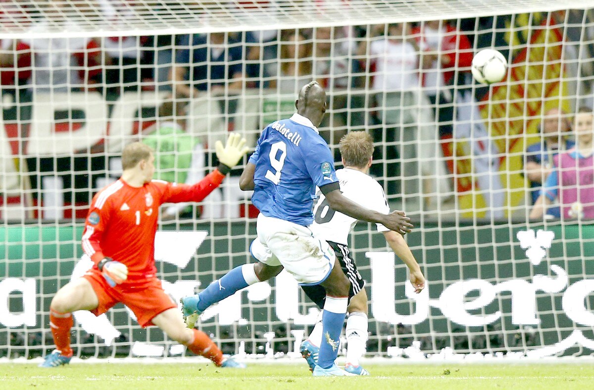 28 giugno 2012, Italia-Germania la decide Balotelli