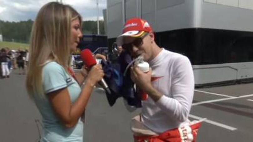 Vettel rifiuta la maglia azzurra: «Tenetela per le lacrime»