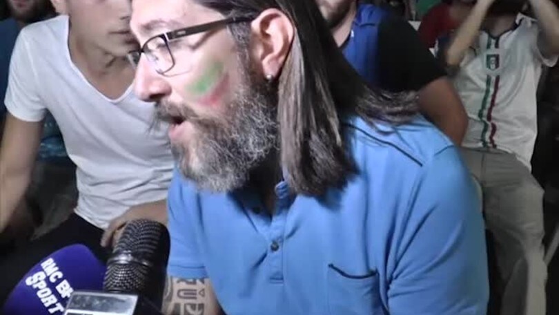 I tifosi azzurri: "Orgogliosi di questa Nazionale"