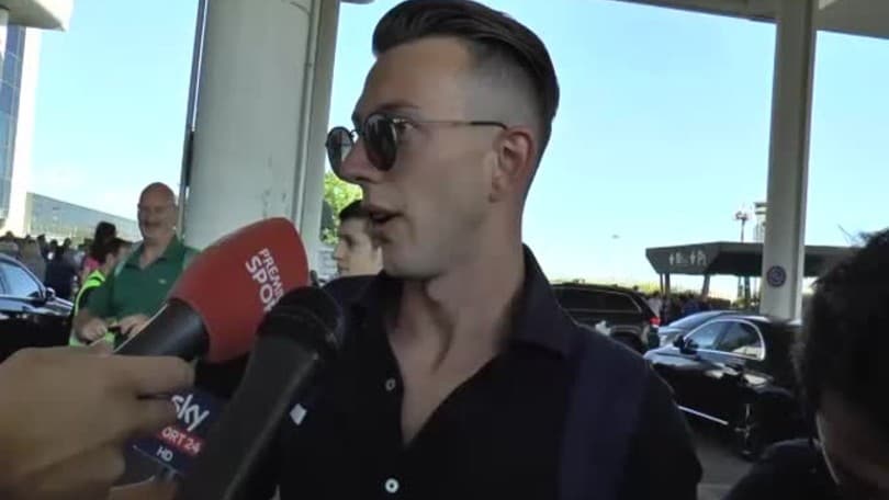 Bernardeschi: "Questa accoglienza è una soddisfazione"