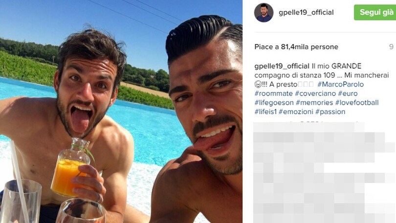 Pellè, il selfie con Parolo fa infuriare i tifosi