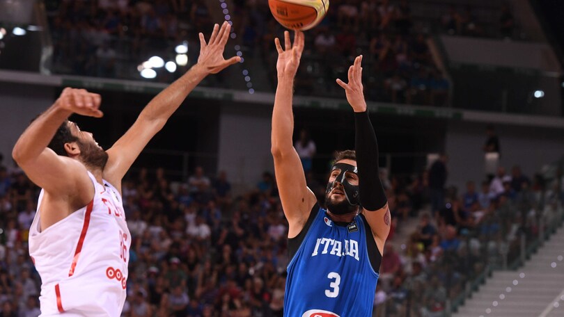 Italbasket, Belinelli stende la Tunisia