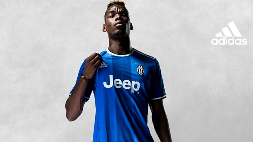 Juventus, ecco la seconda maglia: Pogba è il testimonial