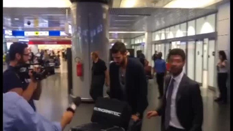 Alisson a Roma: "Sono contento"