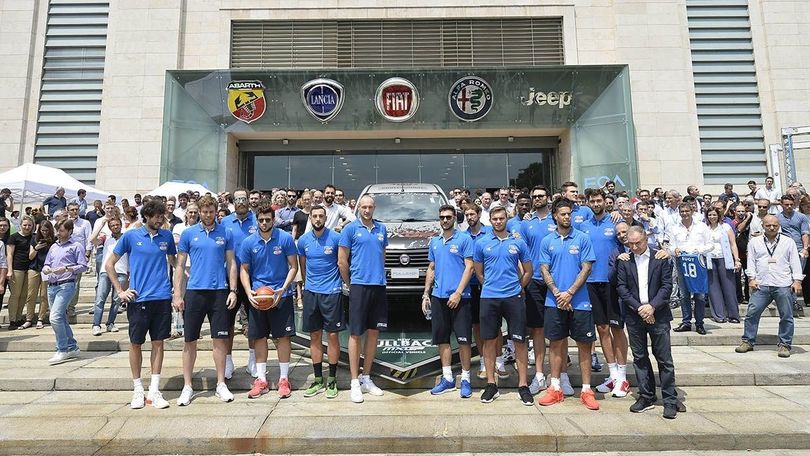 Fiat augura "in bocca al lupo" agli Azzurri del basket