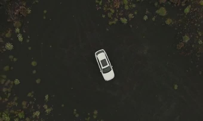 Audi A4 allroad sulle pendici dell'Etna