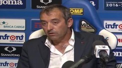 Giampaolo: "Cassano? Giocatori di qualità mi piacciono"