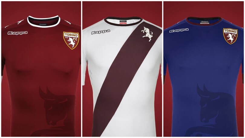Torino, ecco le nuove maglie