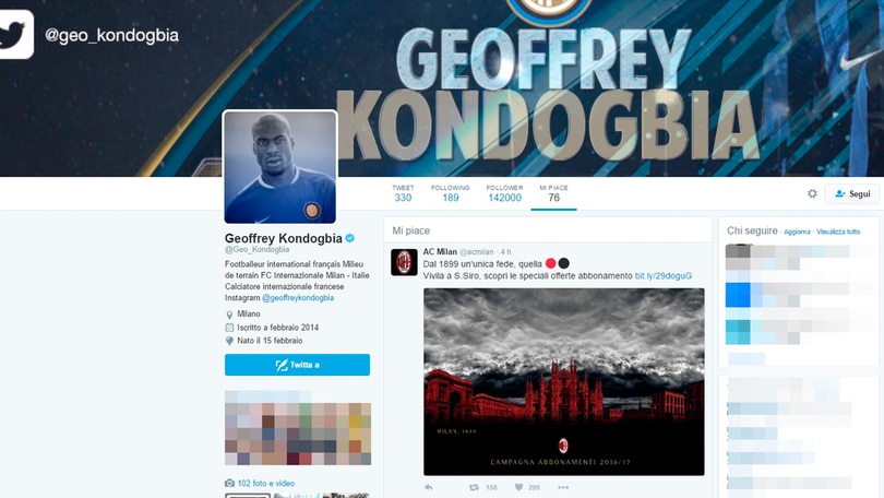 Inter, che gaffe per Kondogbia!