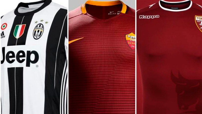 Serie A, ci siamo: ecco le nuove maglie
