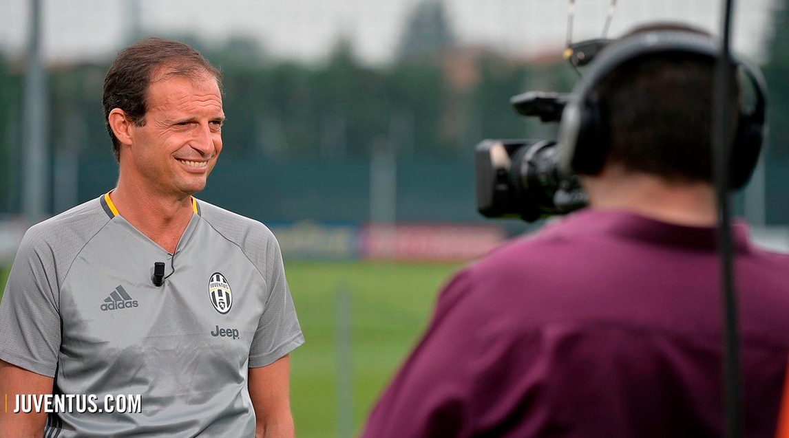 Juventus, Allegri: «Scudetto e Champions primi obiettivi»