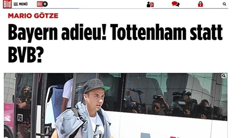 Calciomercato Juventus, la Bild: «Goetze lascia il Bayern»