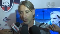 Nicola: "E' un onore poter allenare Crotone"